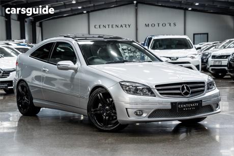 Silver 2010 Mercedes-Benz CLC200 Coupe Kompressor