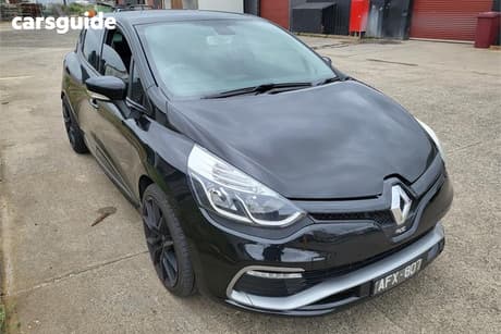 Black 2015 Renault Clio Hatchback Rs 200 Sport