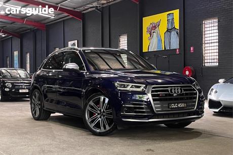 Blue 2019 Audi SQ5 Wagon 3.0 Tfsi Quattro