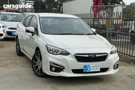 White 2018 Subaru Impreza Sedan 2.0I-L (Awd)