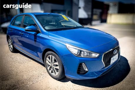 Blue 2018 Hyundai I30 Hatchback Active