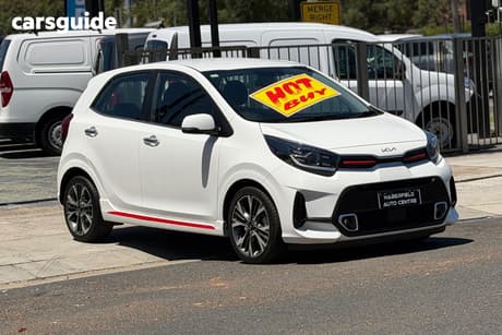 White 2022 Kia Picanto Hatchback Gt (Turbo) (Pe)