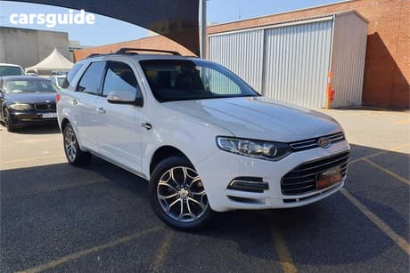 White 2011 Ford Territory Wagon Titanium (Rwd)