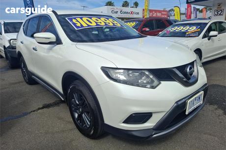 White 2016 Nissan X-Trail Wagon St (Fwd)