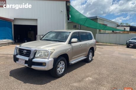 Gold 2008 Toyota Landcruiser Wagon Gxl (4X4)