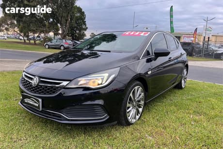 Black 2017 Holden Astra Hatchback Rs-V