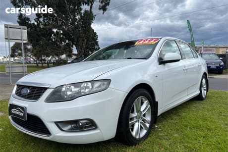 White 2009 Ford Falcon Sedan G6 (Lpg)