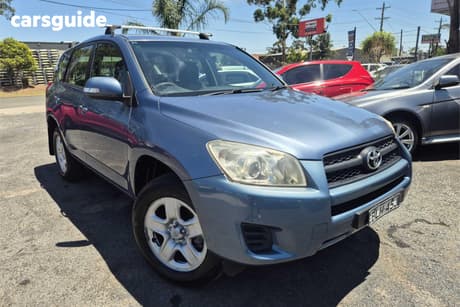 Blue 2009 Toyota RAV4 Wagon Cv (4X4)