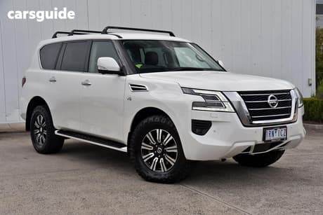 White 2020 Nissan Patrol Wagon Ti (4X4)