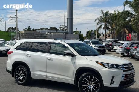 White 2018 Toyota Kluger Wagon Grande (4X2)