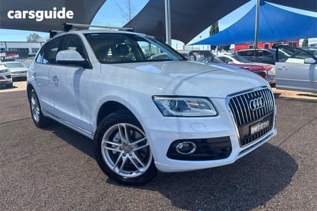 White 2014 Audi Q5 Wagon 3.0 Tdi Quattro