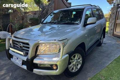 Silver 2009 Toyota Landcruiser Wagon Sahara (4X4)