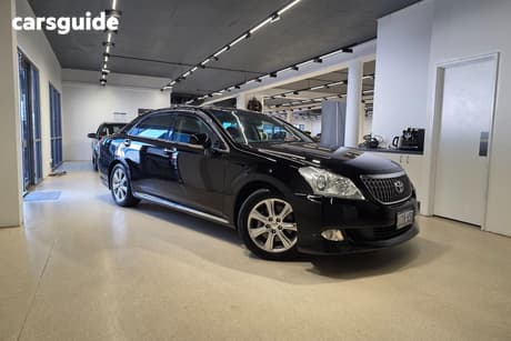 Black 2009 Toyota Crown Sedan MAJESTA V8 C-TYPE (ZX001219)