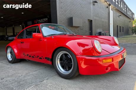 Red 1979 Porsche 911 Coupe SC R