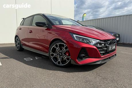 Black 2025 Hyundai I20 Hatchback N Ttr