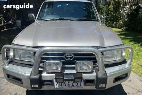 Silver 2000 Toyota Landcruiser Wagon Gxl (4X4)