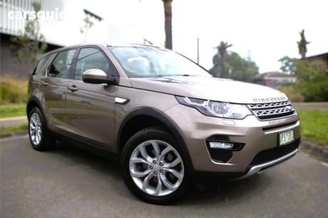 Beige 2017 Land Rover Discovery Sport Wagon Td4 (110Kw) Hse 5 Seat