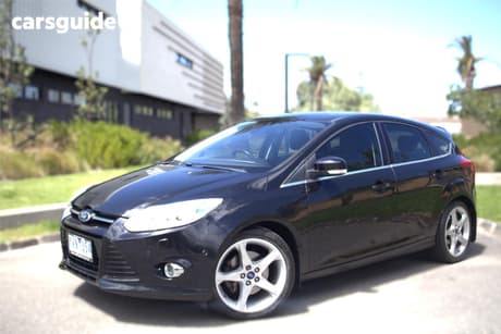 Black 2011 Ford Focus Hatchback Titanium