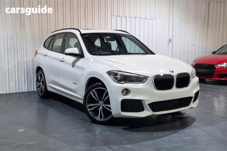 White 2016 BMW X1 Wagon Sdrive 18D