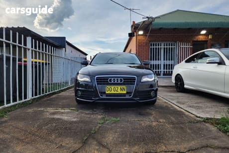Black 2011 Audi A4 SUV 2.0 TFSI QUATTRO B8 (8K) MY11
