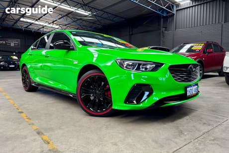 Green 2020 Holden Commodore Liftback Rs