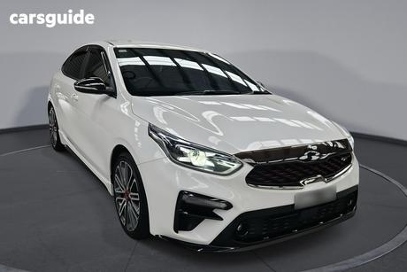 White 2021 Kia Cerato Hatchback Gt Safety Pack