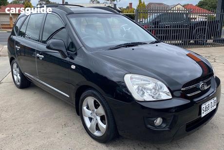 Black 2008 Kia Rondo Wagon Ex Limited