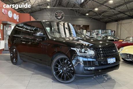 Black 2016 Land Rover Range Rover Wagon Vogue Tdv6