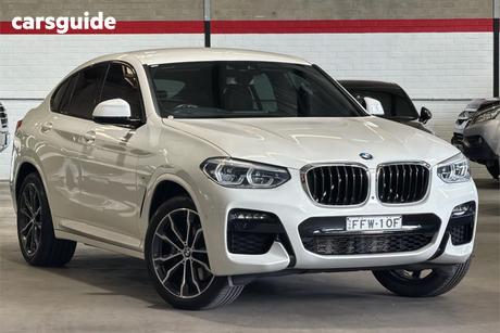 White 2021 BMW X4 Coupe Xdrive30I M Sport