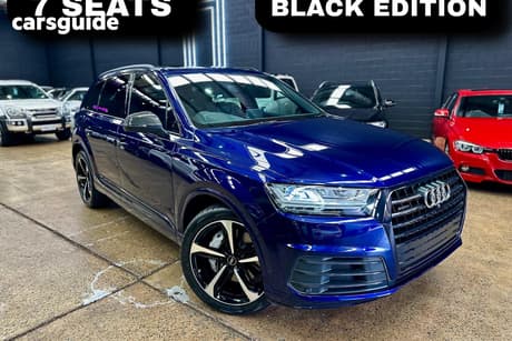 Blue 2019 Audi Q7 Wagon 50 Tdi Quattro