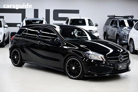 Black 2014 Mercedes-Benz A180 Hatchback Be