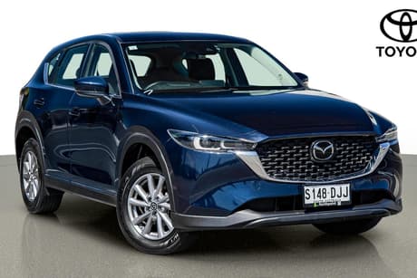 Blue 2022 Mazda CX-5 Wagon Maxx Sport (Fwd)