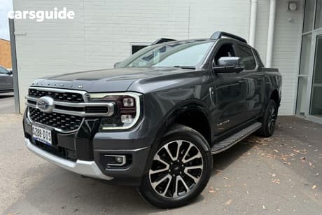 Grey 2023 Ford Ranger Double Cab Pick Up Platinum 3.0 (4X4)