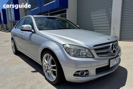 Silver 2008 Mercedes-Benz C220 Sedan Cdi Avantgarde
