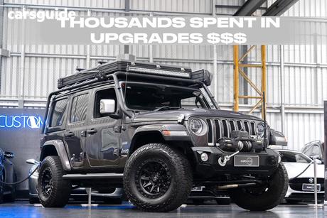 Grey 2021 Jeep Wrangler Unlimited Hardtop Overland (4X4)