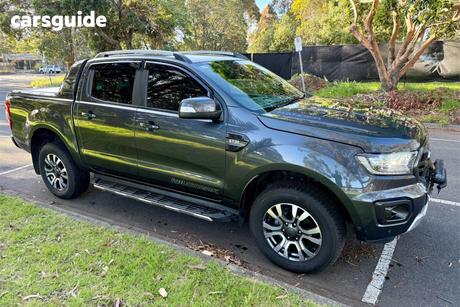 Grey 2019 Ford Ranger Double Cab Pick Up Wildtrak 3.2 (4X4)