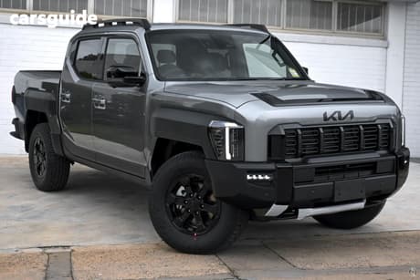 Grey 2025 Kia Tasman Double Cab Pick Up X-Pro (4X4) (0.9T) Bdy Fender