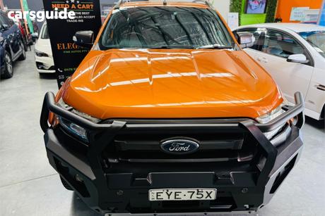 Orange 2017 Ford Ranger Dual Cab Pick-up Wildtrak 3.2 (4X4)