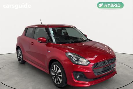 Red 2017 Suzuki Swift Hatch HYBRID RS
