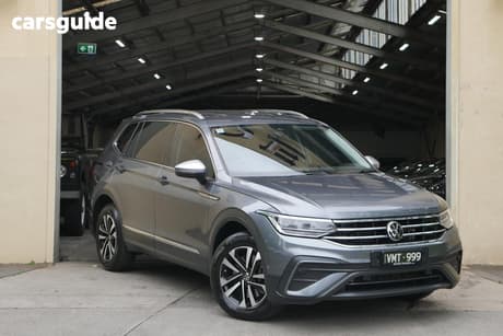 Grey 2022 Volkswagen Tiguan Wagon Allspace 162Tsi Adventure