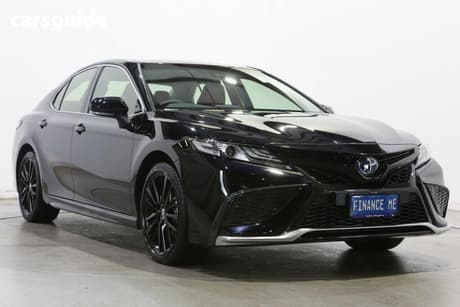 Black 2023 Toyota Camry Sedan Sx Hybrid