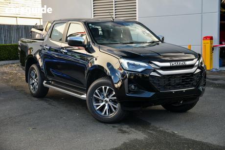 Black 2025 Isuzu D-MAX Crew Cab Utility Ls-U+ (4X4)