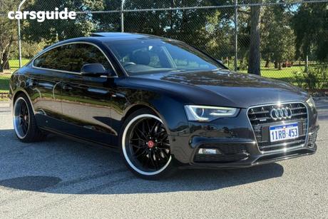 Black 2014 Audi A5 Hatchback Sportback 2.0 Tfsi Quattro