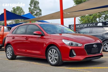 Red 2018 Hyundai I30 Hatchback Active