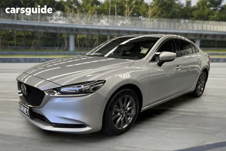 Silver 2023 Mazda 6 Sedan G25 Sport