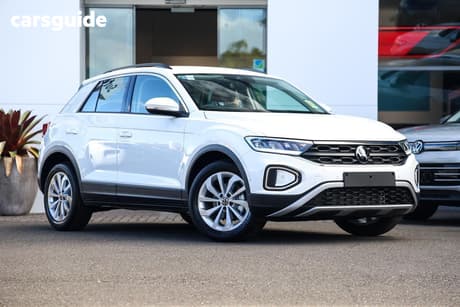 White 2025 Volkswagen T-ROC Wagon Tsi110 Citylife