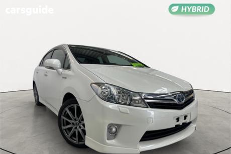 White 2010 Toyota Sai Sedan S LED EDITION