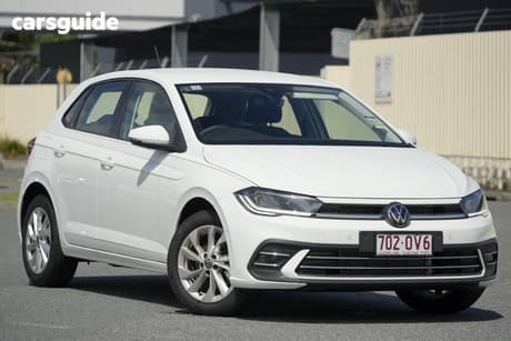 White 2025 Volkswagen Polo Hatchback Style