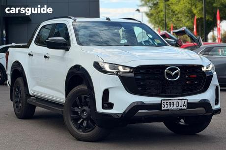 White 2025 Mazda BT-50 Dual Cab Pick-up Sp (4X4)