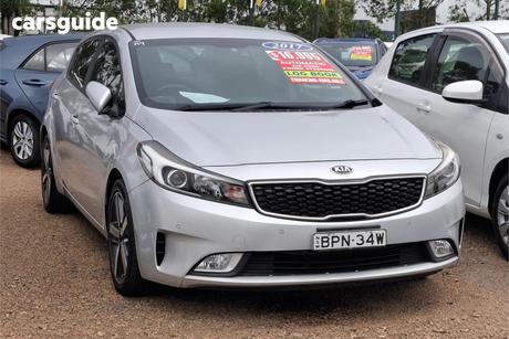 Silver 2017 Kia Cerato Hatchback Sport